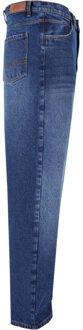 urban classics Heren zware baggy jeans Blauw - 36