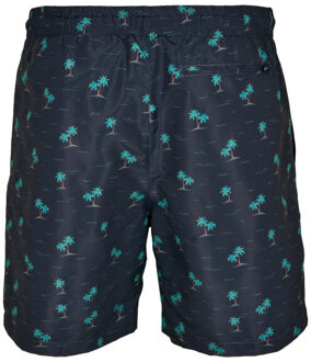 urban classics Heren zwemshort met patroon Groen - XL