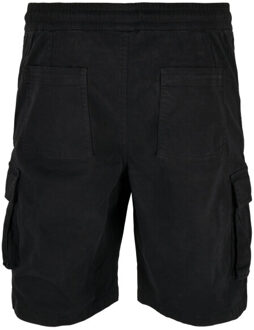urban classics Herenkoord cargo shorts Zwart - XXL / XXXL