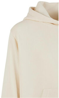 urban classics Jongens badstof hoodie - maat 146 Beige