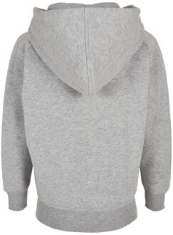 urban classics Jongens basic capuchon met koord en volledige rits Grijs - 116