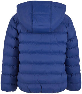 urban classics Jongens basic gewatteerde jas Blauw - 128