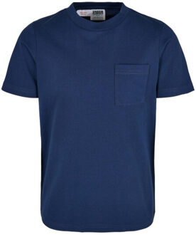 urban classics Jongens basic organic katoenen borstzak t-shirt (set van 2) Wit - 128