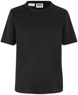 urban classics Jongens basic organic t-shirt (set van 2) Zwart - 146/152