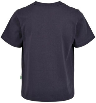 urban classics Jongens basic organisch t-shirt - maat 128 Blauw