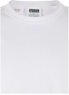 urban classics Jongens basic organisch t-shirt - maat 128 Wit