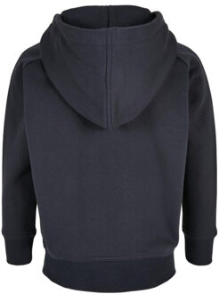 urban classics Jongens blanco effen hoodie Blauw - 128