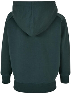 urban classics Jongens blanco effen hoodie Groen - 116