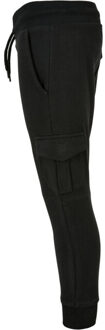urban classics Jongens cargo fitted joggingbroek Zwart - 128