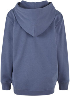 urban classics Jongens half zip boxy hoodie Blauw - 110/116