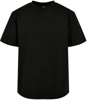 urban classics Jongens lang t-shirt (set van 2) - maat 128 Zwart