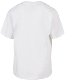 urban classics Jongens lang t-shirt Wit - 140