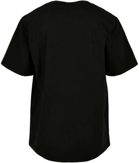 urban classics Jongens lang t-shirt Zwart - 158/164