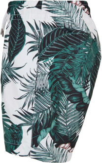 urban classics Jongens palm leaf zwemshort Groen - 116