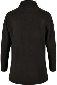 Urban Classics Jongens polar fleece track jacket Zwart - 128