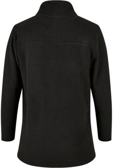 urban classics Jongens polar fleece track jacket Zwart - 146/152