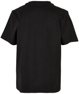 urban classics Jongens script logo t-shirt Zwart - 158/164