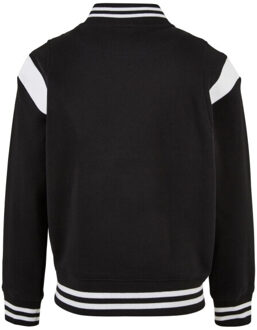 urban classics Jongens varsity-jas - maat 116 Zwart