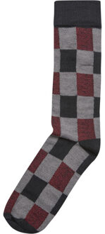 urban classics Kerstsokken in sneeuwvlok voor volwassenen (pak van 3) - maat 43-46 Rood