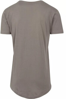 urban classics Lang t-shirt in de vorm voor heren Groen - XS