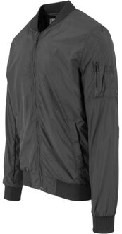 urban classics Lichtgewicht bomberjack heren Zwart - S