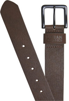urban classics Mannen riem van imitatieleer - maat L Bruin
