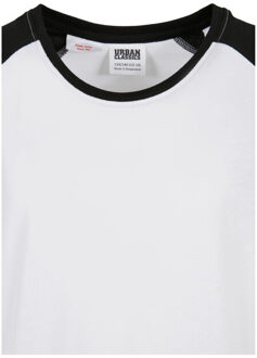 urban classics Meisjes contrast raglan t-shirt (set van 2) - maat 140 Groen