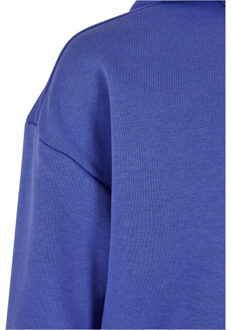 urban classics Meisjes french terry oversized hoodie jurk Paars - 158/164