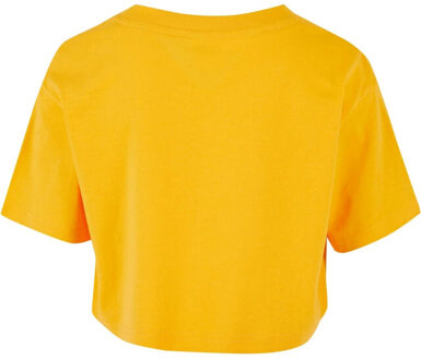 urban classics Meisjes kimono kort t-shirt Oranje - 146/152