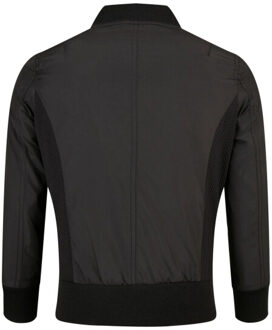 urban classics Meisjes lichtgewicht bomberjack Zwart - 128