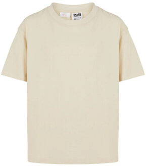 urban classics Meisjes oversized vriend t-shirt (set van 2) Beige - 146/152