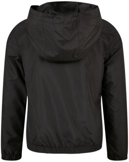 urban classics Meisjes pull over jas - maat 128 Zwart