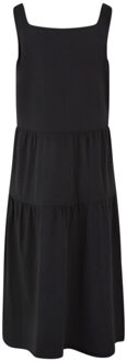 urban classics Meisjes valance 7/8 zomerjurk Zwart - 116