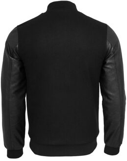 urban classics Oldschool heren jas - maat 4XL Zwart