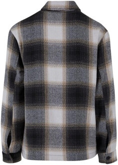 urban classics Overhemdjas heren met rits Grijs - XL