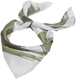 urban classics Penseelstreken bandana Groen - One size