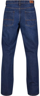 urban classics Rechte jeans heren zwaargewicht Blauw - 38