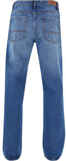 urban classics Rechte jeans heren zwaargewicht - maat 30 Blauw