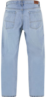 urban classics Rechte jeans met rits voor heren Blauw - 36