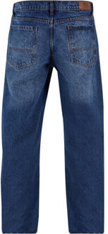 urban classics Rechte jeans met rits voor heren Blauw - 36