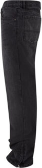 urban classics Rechte jeans met rits voor heren - maat 32 Zwart