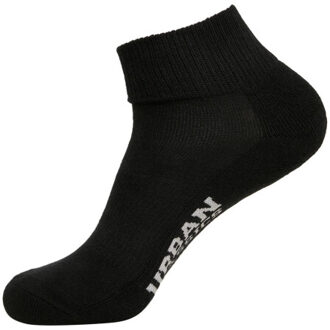 urban classics Sneaker sokken voor heren (set van 6) Zwart - 35-38