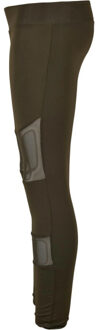 Urban Classics Technische mesh legging voor meisjes Groen - 110