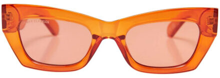 urban classics Unisex volwassen zonnebril venice Oranje - One size