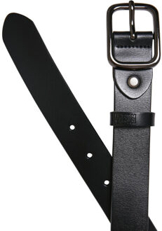 urban classics Zakelijke riem met gesp van synthetisch leer Zwart - S / M