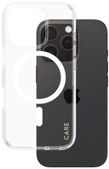 Urban Combat Case MagSafe voor de Apple iPhone 16 Pro - White Wit