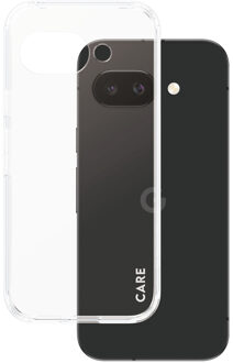 Urban Combat Case MagSafe voor de Google Pixel 9A - Transparant