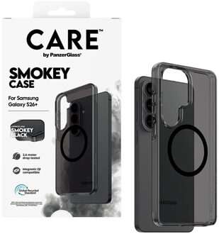 Urban Combat Case voor de Samsung Galaxy S26 Plus - Smokey Black Zwart