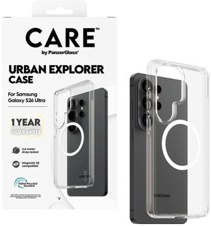 Urban Combat Case voor de Samsung Galaxy S26 Ultra - Transparant