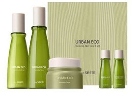 Urban Eco Harakeke Skin Care 3 Set 5 pcs